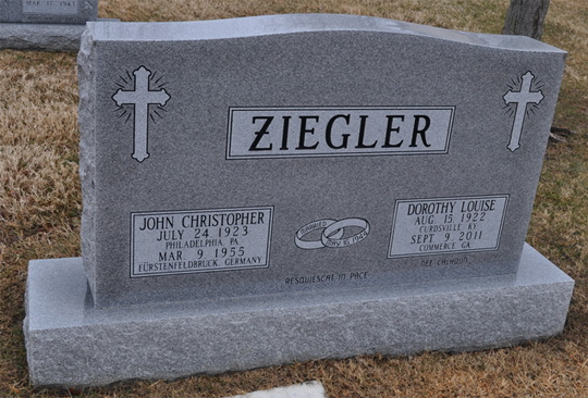 J. Ziegler (grave)