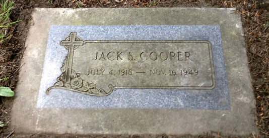 Jack S. Cooper (grave)