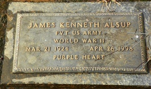 James K. Alsup (grave)