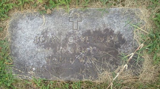 John C. Seaver (grave)