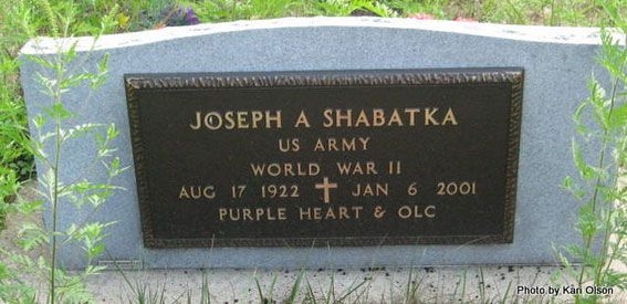 Joseph A. Shabatka (grave)
