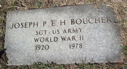 Joseph P. E. H. Boucher (grave)