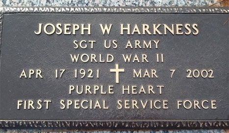 Joseph W. Harkness (grave)