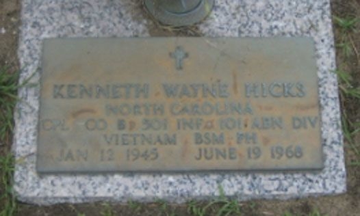 K. Hicks (grave)