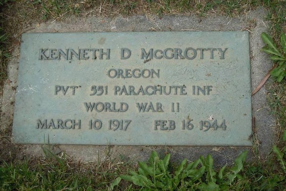 K. McGrotty (grave)