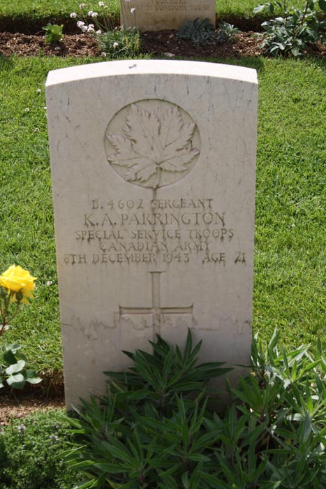 K. Parrington (grave)