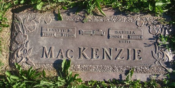 Kenneth N. MacKenzie (grave)