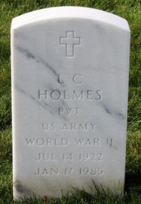 L. C. Holmes (grave)