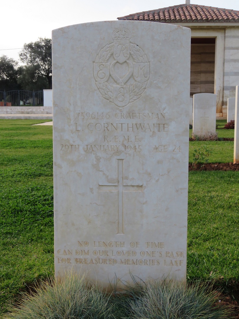 L. Cornthwaite (Grave)