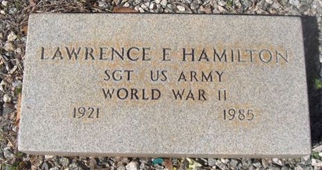Lawrence E. Hamilton (grave)