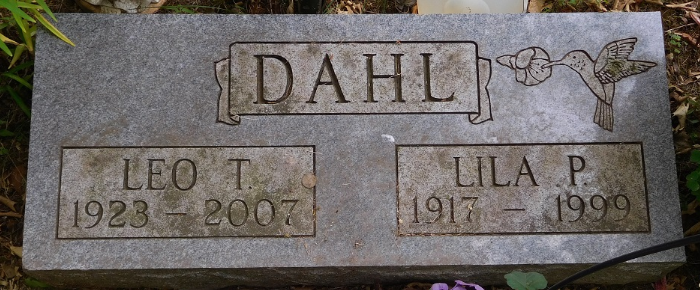 Leo T. Dahl (grave)