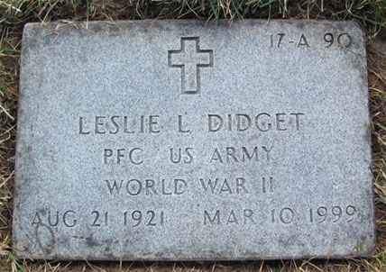 Leslie L. Didget (grave)