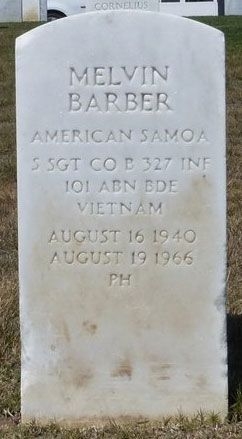 M. Barber (grave)