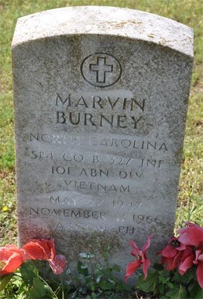 M. Burney (grave)