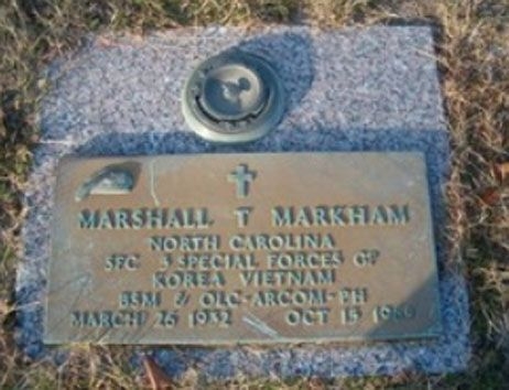 M. Markham (grave)