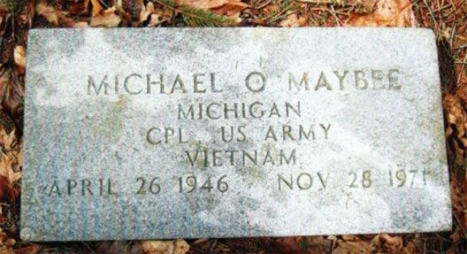 M. Maybee (grave)