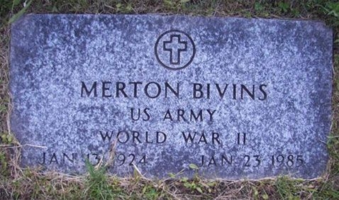 Merton Bivins (grave)
