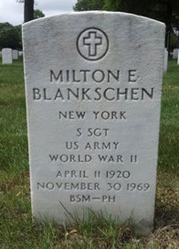 Milton E. Blankschen (grave)