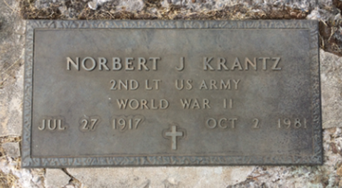 Norbert J. Krantz (grave)