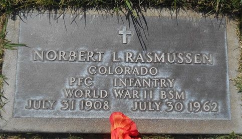 Norbert L. Rasmussen (grave)