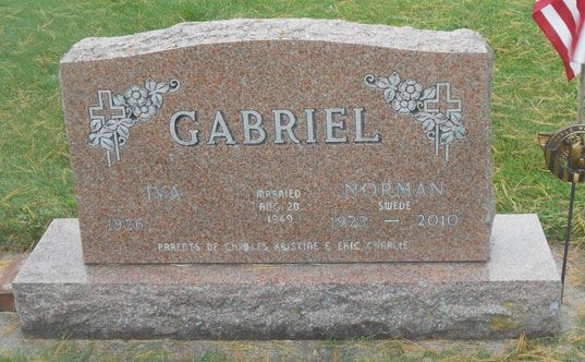 Norman O. Gabriel (grave)