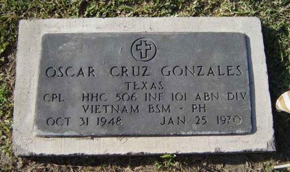 O. Gonzales (grave)