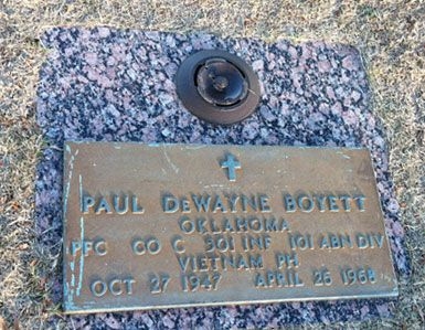 P. Boyett (grave)
