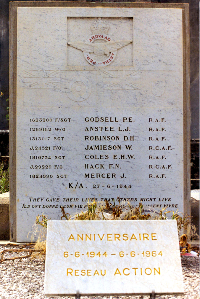 P. Godsell and crew (memorial)