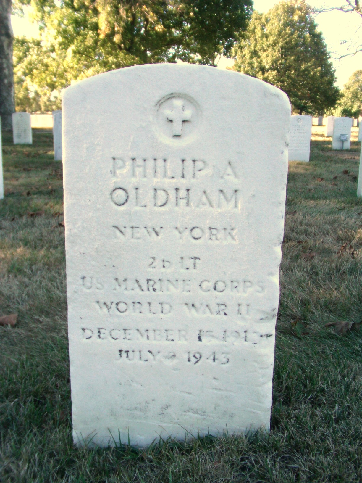 P. Oldham (Grave)