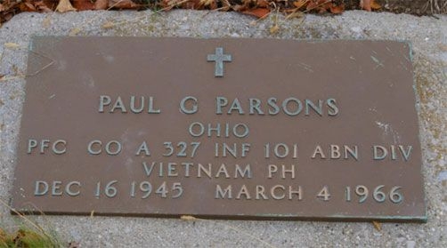 P. Parsons (grave)
