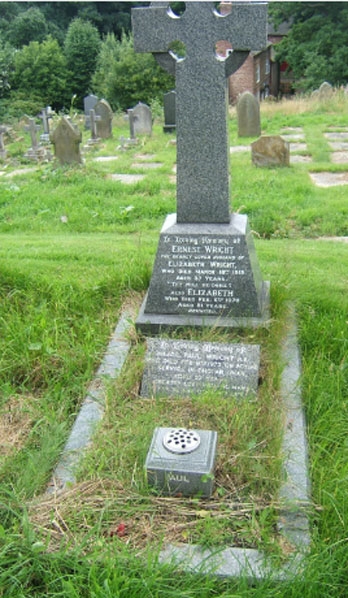 P. Wright (grave)