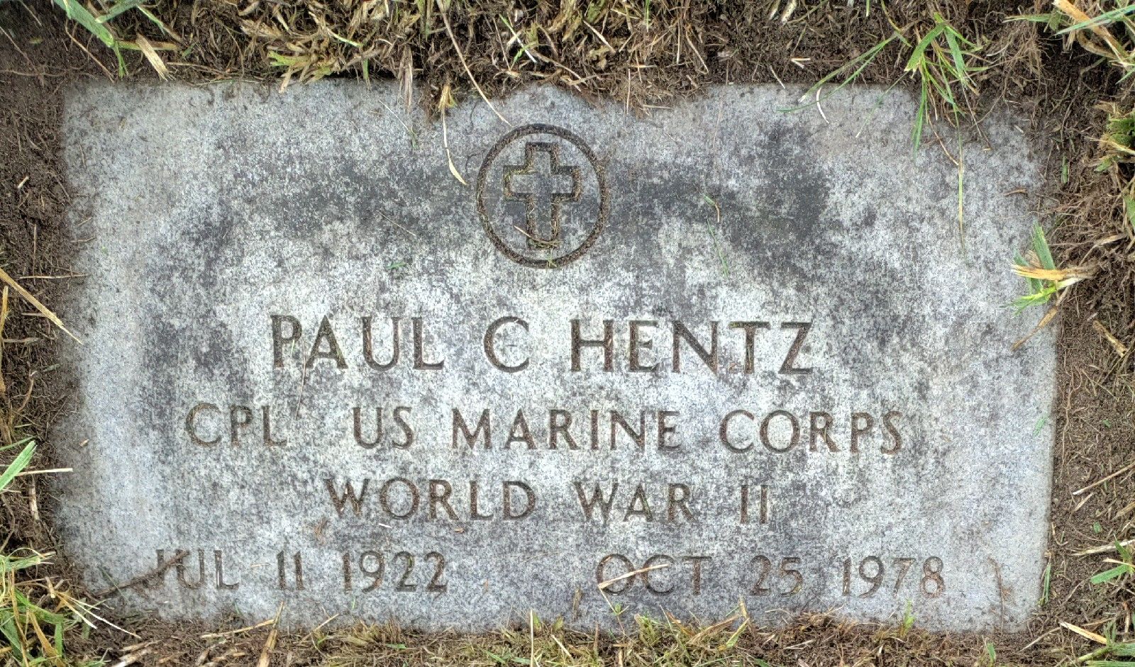 Paul Charles Hentz (Grave)