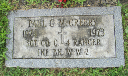 Paul G. McCreery (grave)