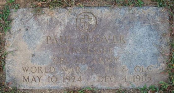 Paul Slover (grave)