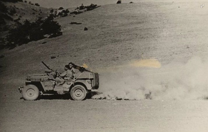 PPA jeep with smoke canister