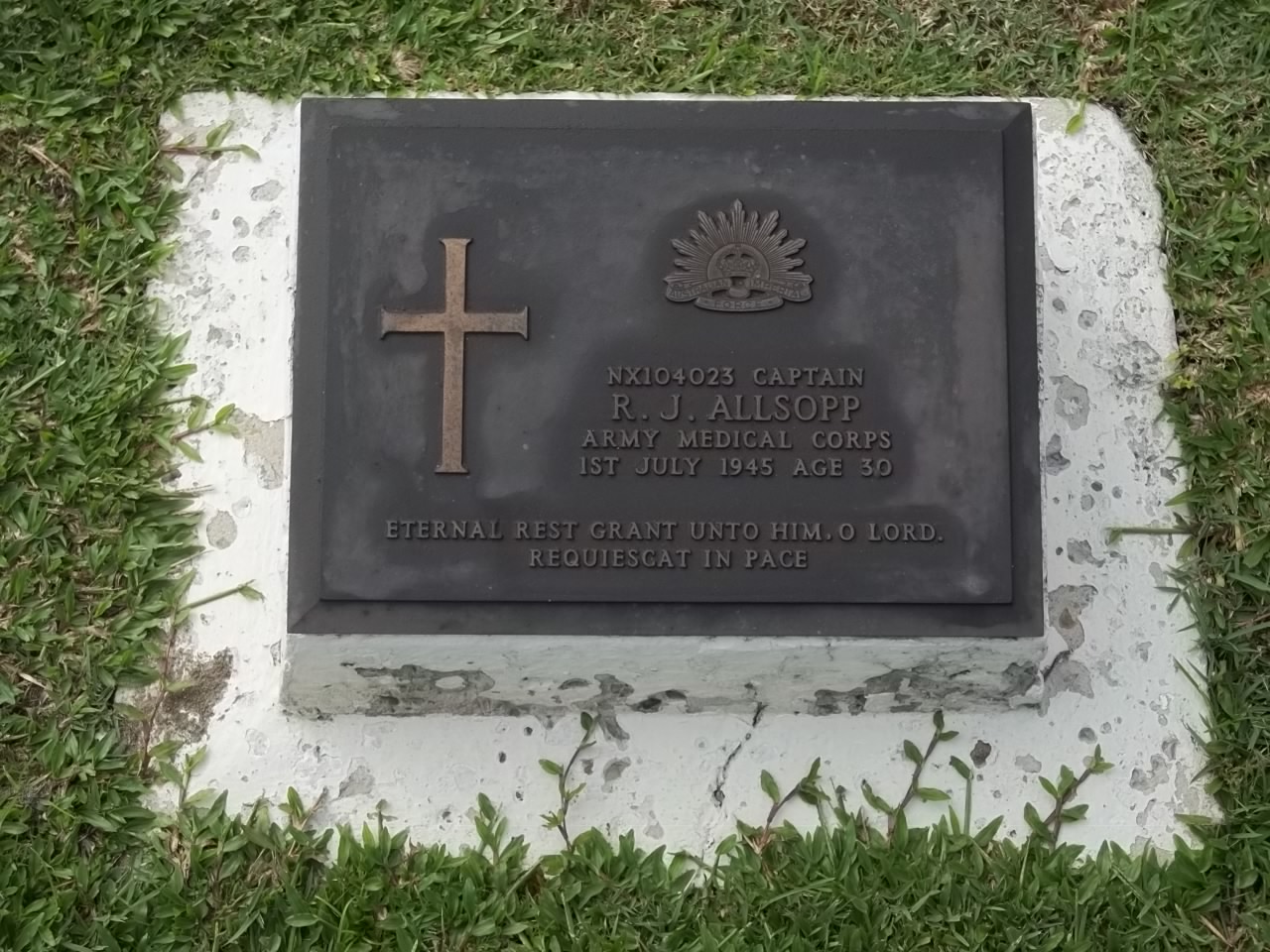 R. Allsopp (Grave)