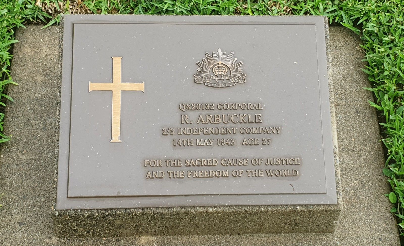 R. Arbuckle (Grave)