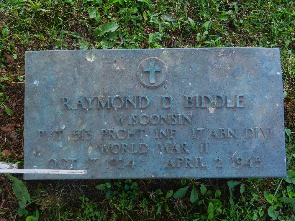 R. Biddle (Grave)