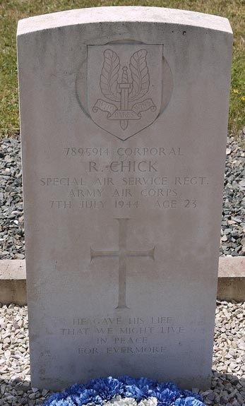 R. Chick (grave)