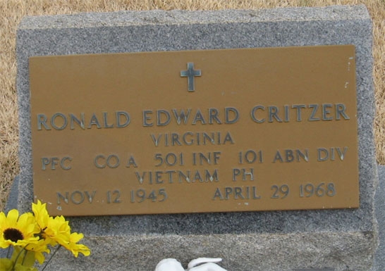 R. Critzer (grave)