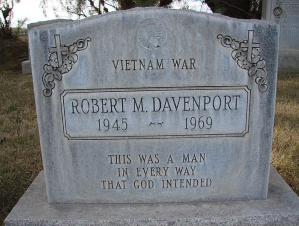R. Davenport (grave)