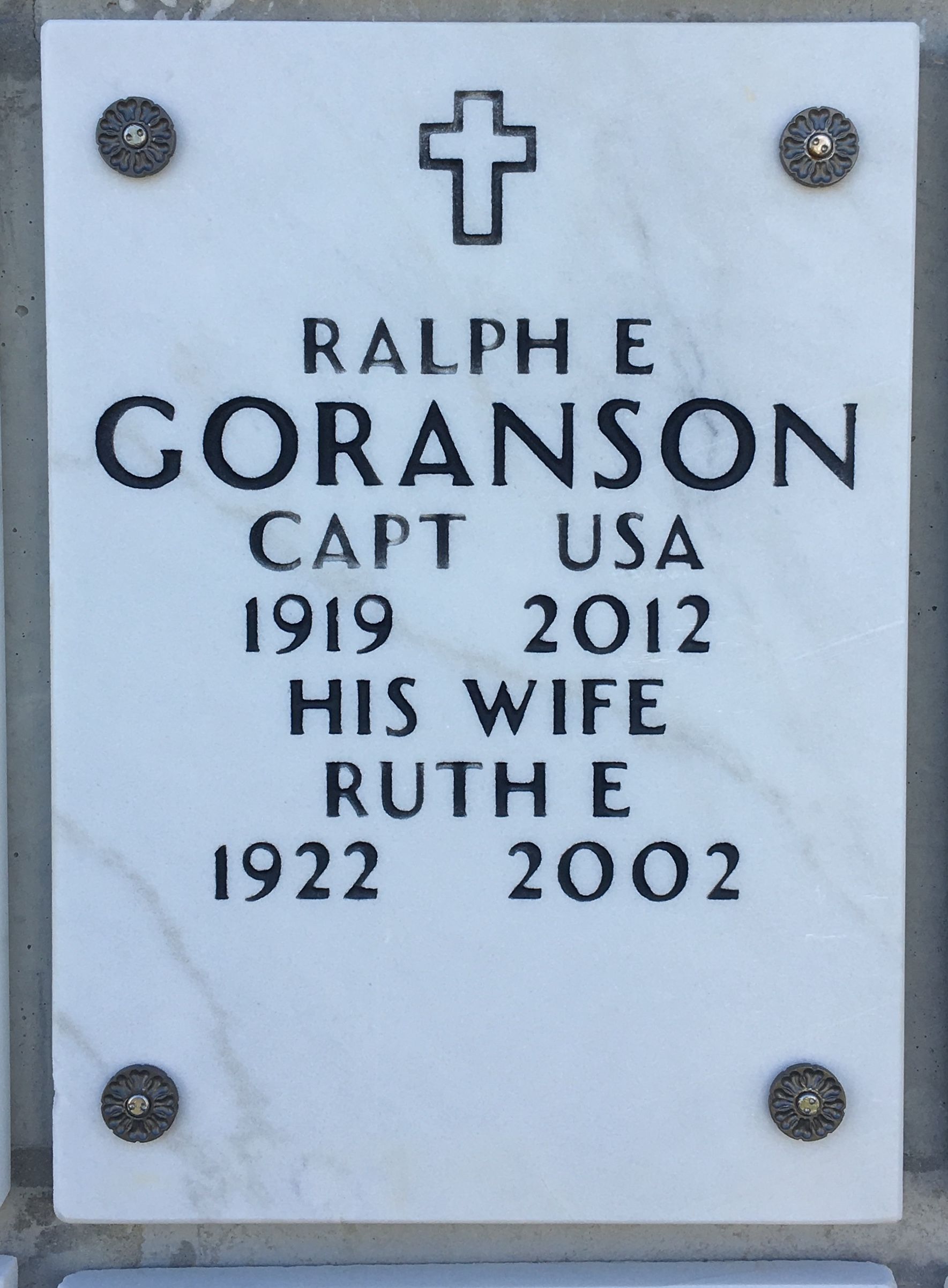 R. Goranson (Memorial)