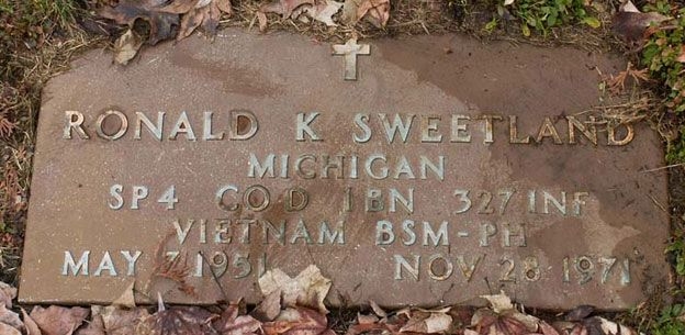 R. Sweetland (grave)