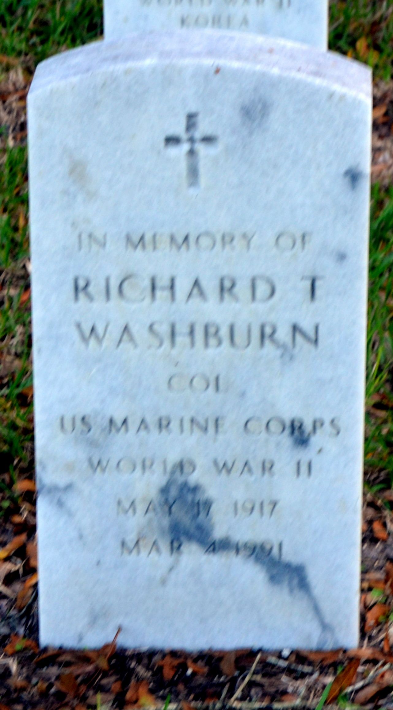 R. Washburn (Grave)