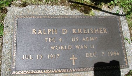 Ralph D. Kreisher (grave)