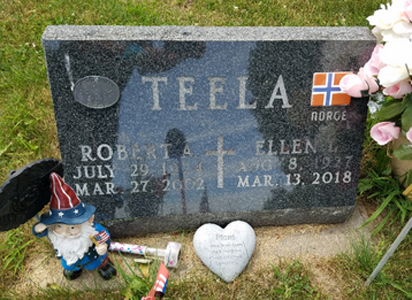Robert A. Teela (grave)