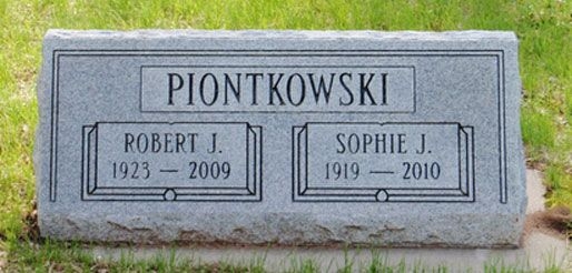 Robert J. Piontkowski (grave)