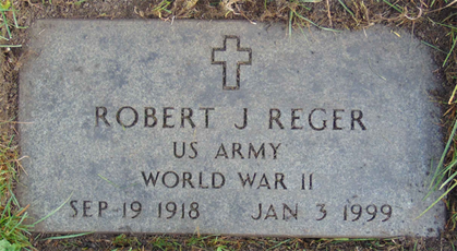 Robert J. Reger (grave)