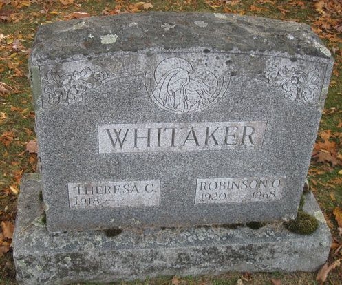 Robinson Whitaker (grave)