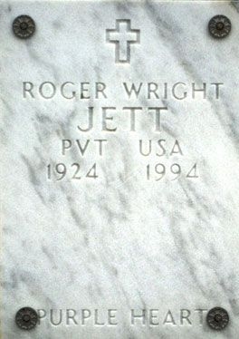 Roger W. Jett (grave)